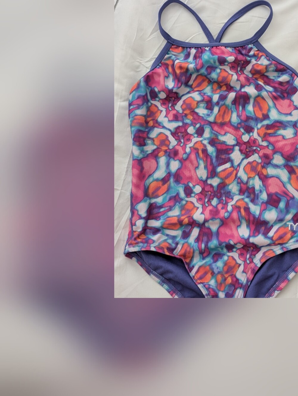 TYR Girl Multi Color One-Piece Swim Suit